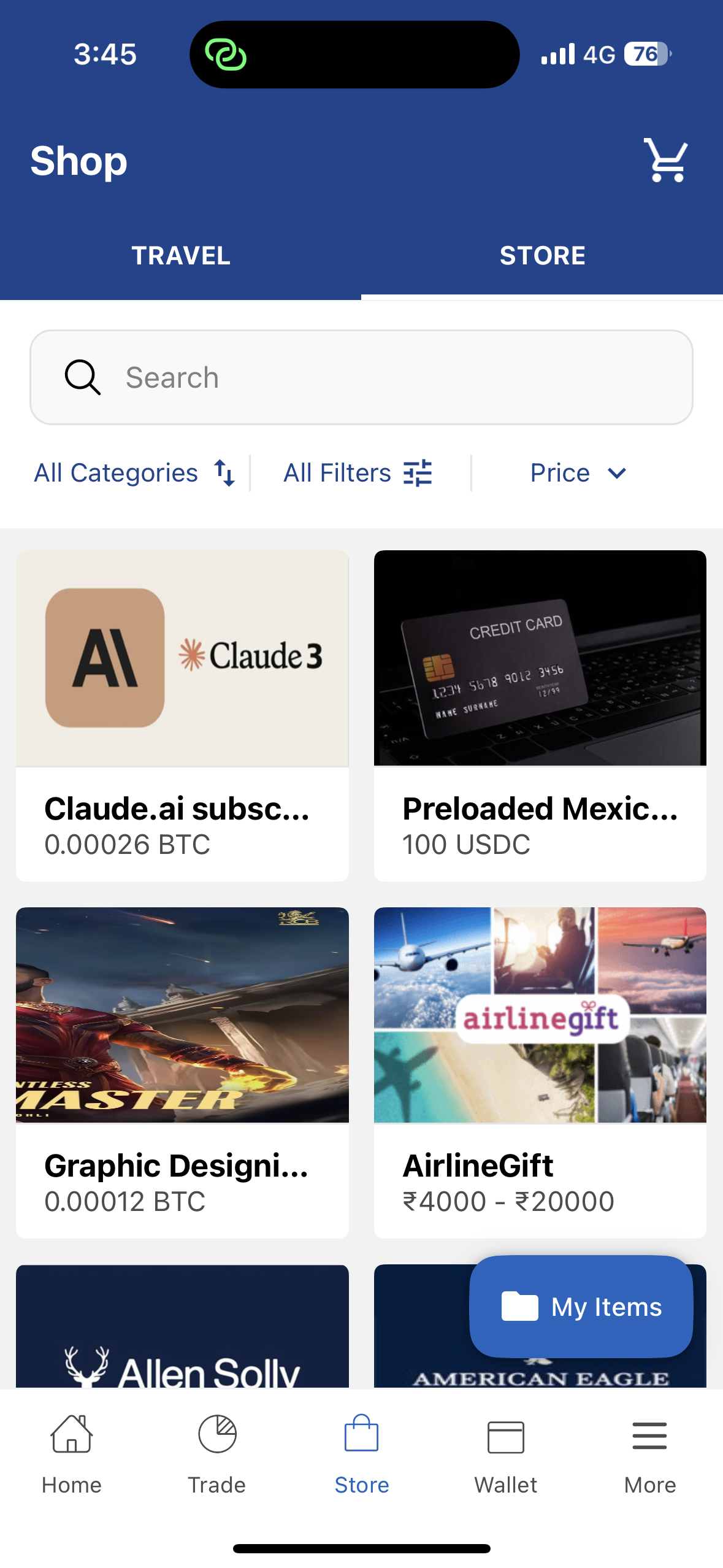 Store Interface
